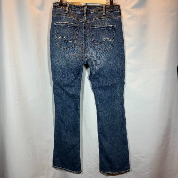 Silver Jeans Avery High Rise Bootcut Jeans, Women’s W32/L33 (Size 12) - Picture 3 of 8